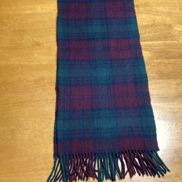 Vintage John Hanly & Co LTD 100% Lambswool Scarf - Picture 3 of 4